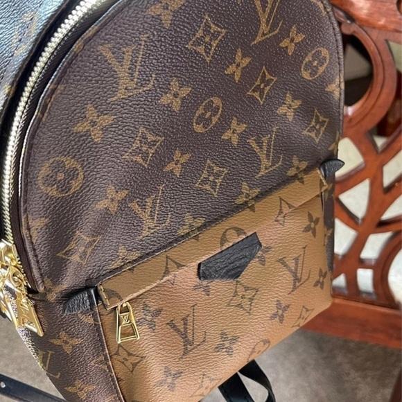 Louis Vuitton reverse monogram backpack (palm springs) - Picture 12 of 15